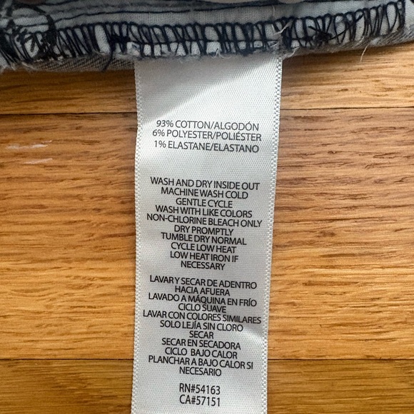 Calvin Klein High Rise Skinny Jeans Women's 6 Light Blue - Picture 9 of 13